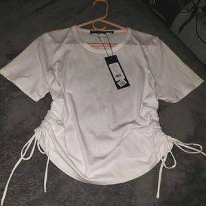 Adjustable White T-Shirt :-)